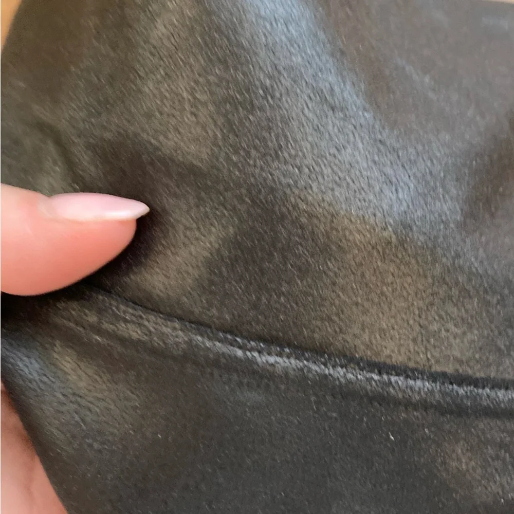 SPANX black faux